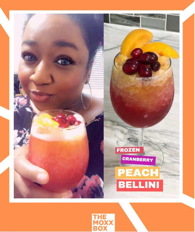 Frozen Cran-Peach Bellinis: A Frosty Delight for Christmas Brunch